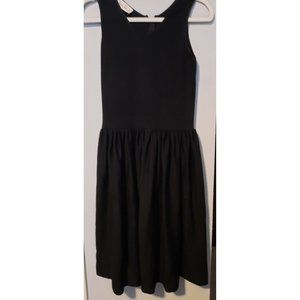 Designer Sylvia Heisel luxury Black Sleeveless Dress Size 2 excellent condition